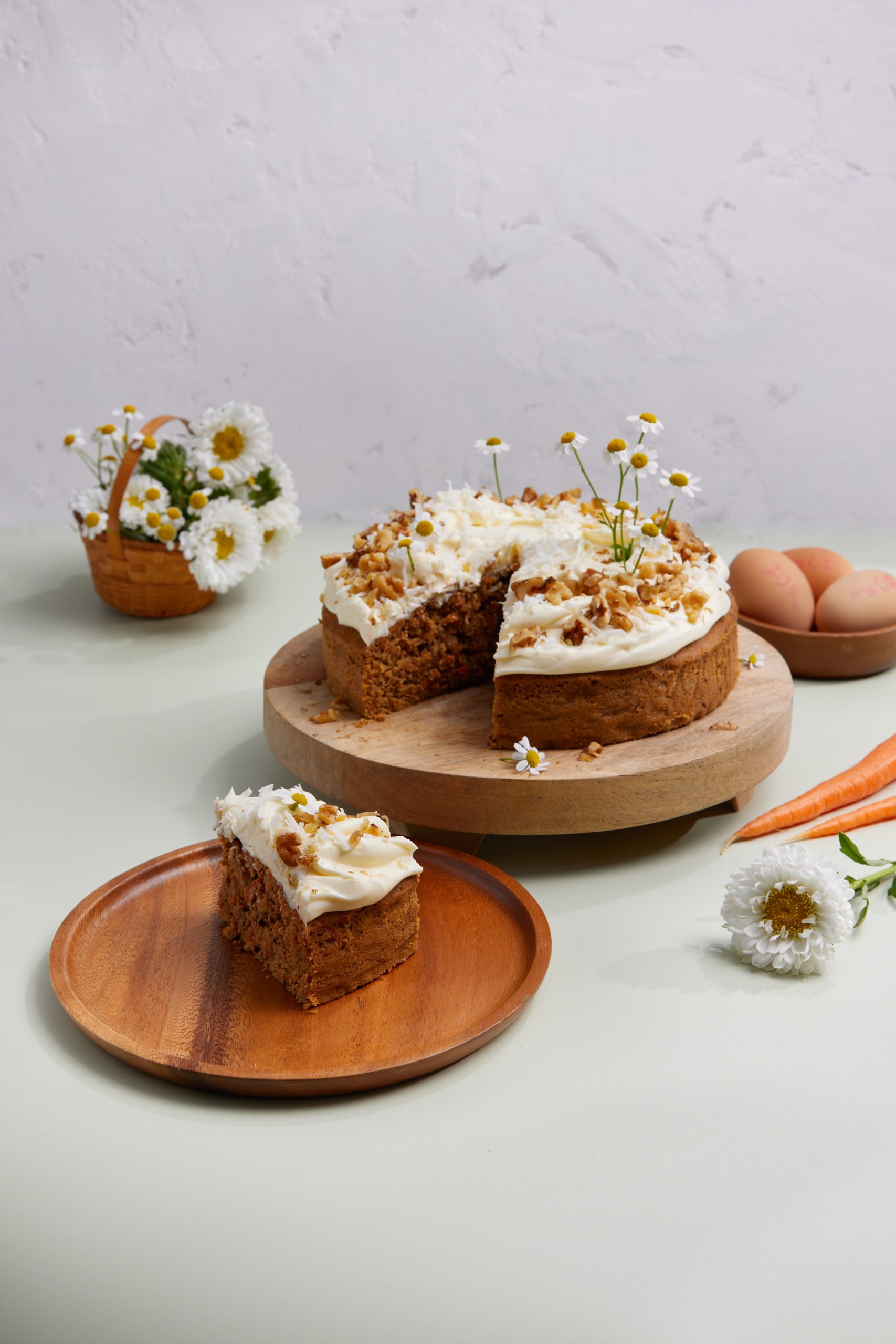 Easter Carrot Cake - Sunny Queen Farms