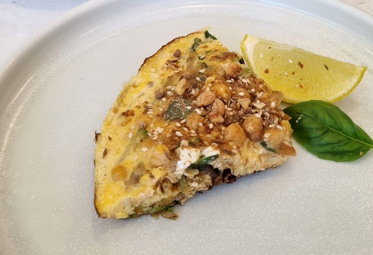 Middle Eastern Crustless Quiche - Sunny Queen Farms