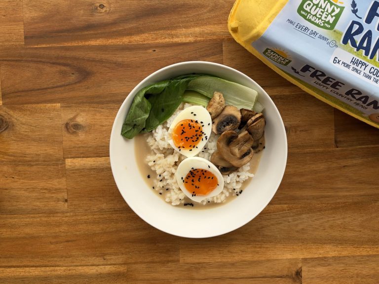 Miso Rice In Rice Cooker Jammy Egg Miso Broth Rice Bowl - Sunny Queen Farms